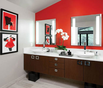 Ванная комната в стиле поп-арт – оформление интерьера