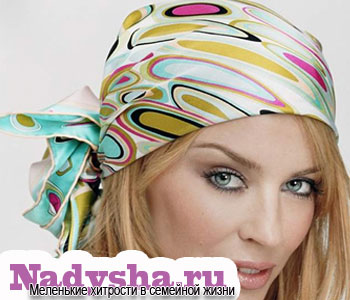 Как красиво завязать шарф на голове