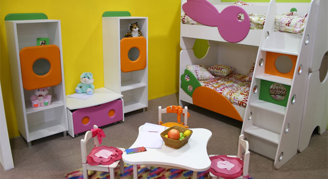 Оформление интерьеров современной детской комнаты