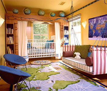 Какой должен быть интерьер детской комнаты для мальчика