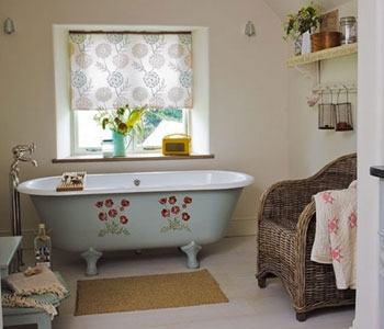 Ванная комната в стиле кантри – особый уют для ванной