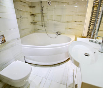 Ванная комната из мрамора - роскошь интерьера