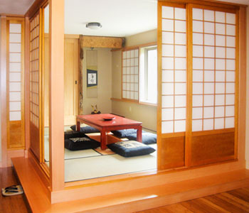 Достоинства дверей в японском стиле